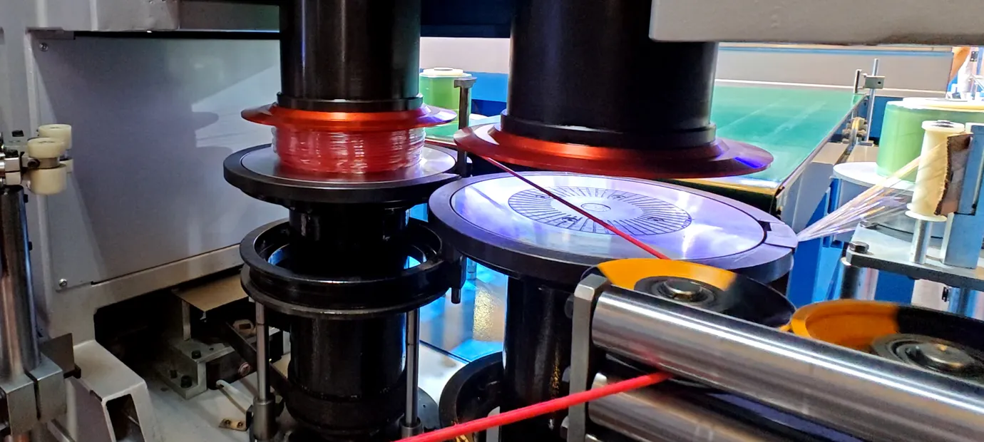 CQZ350 Dual-Head Coiling and Winding Machine