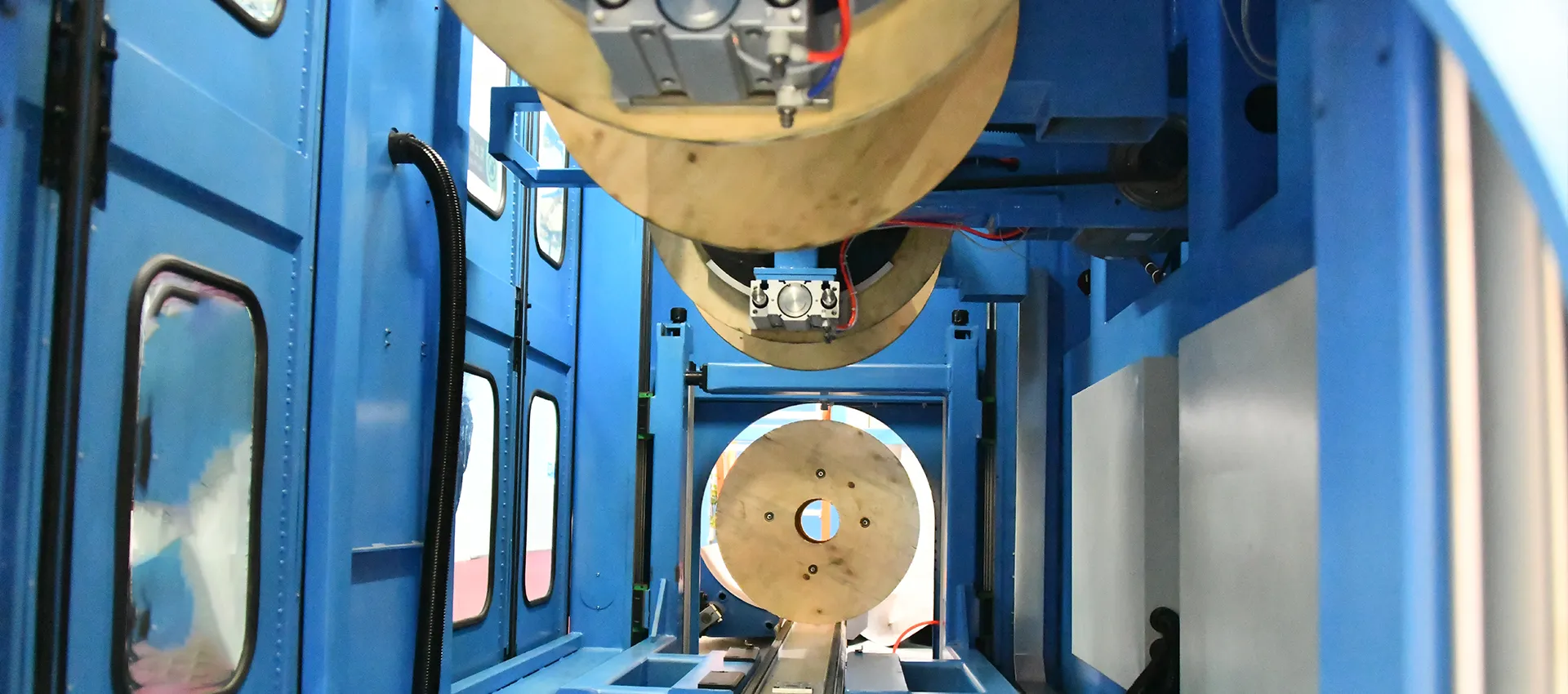 Fully Automatic Spool Palletizing Unit