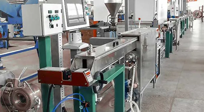 EXF35+35 Fluoroplastic Tandem Extrusion Line
