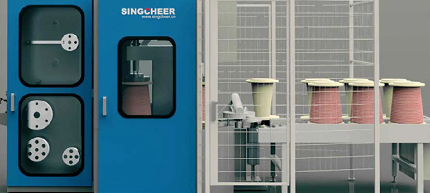 SPS400 锥度线轴收线机