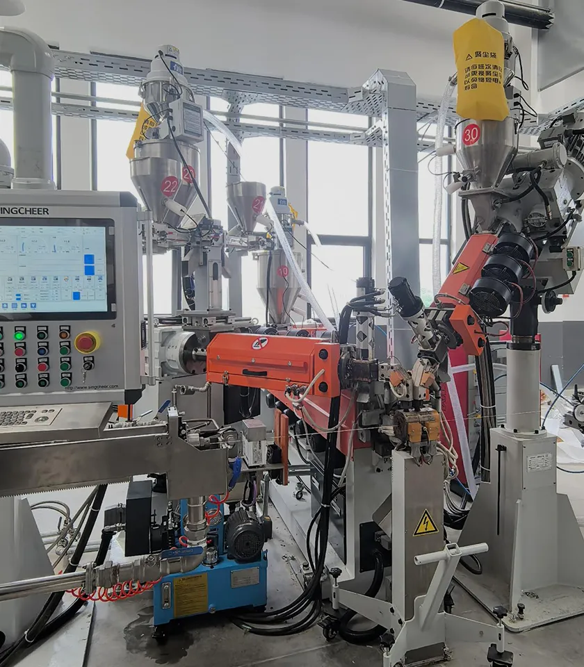 Industrial Control Cable Extrusion Production Line