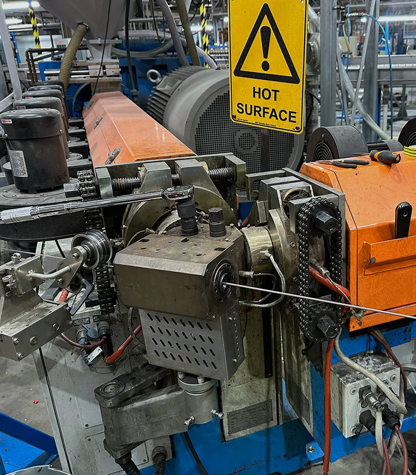 Railway Locomotive Cable Extrusion Production Line